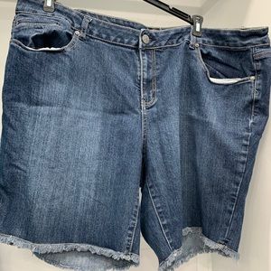 Women size 22 jean shorts